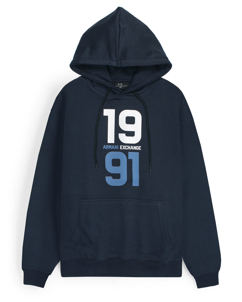 Premium A-X No Men Hoodie - Navy Blue