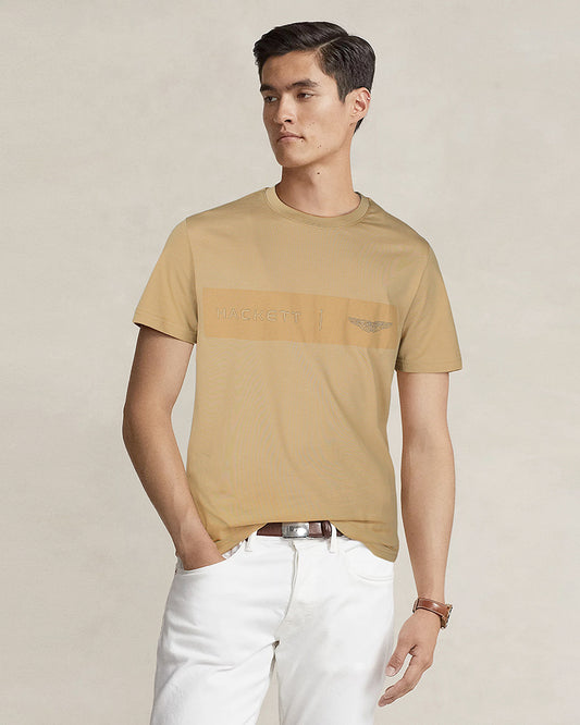 HKT Signature Tee - Beige