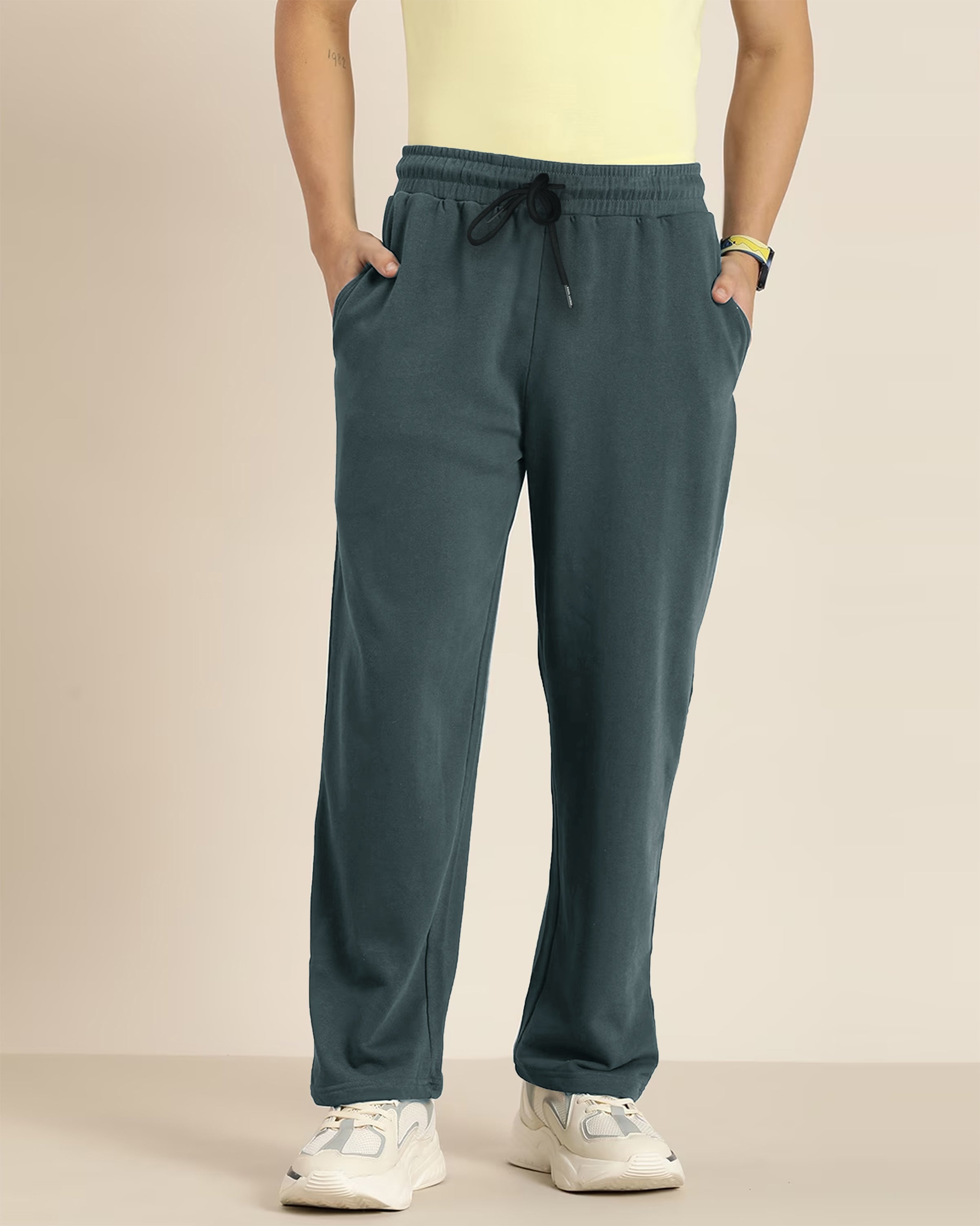 Exclusive Loose Fit Fleece Trouser - Grey