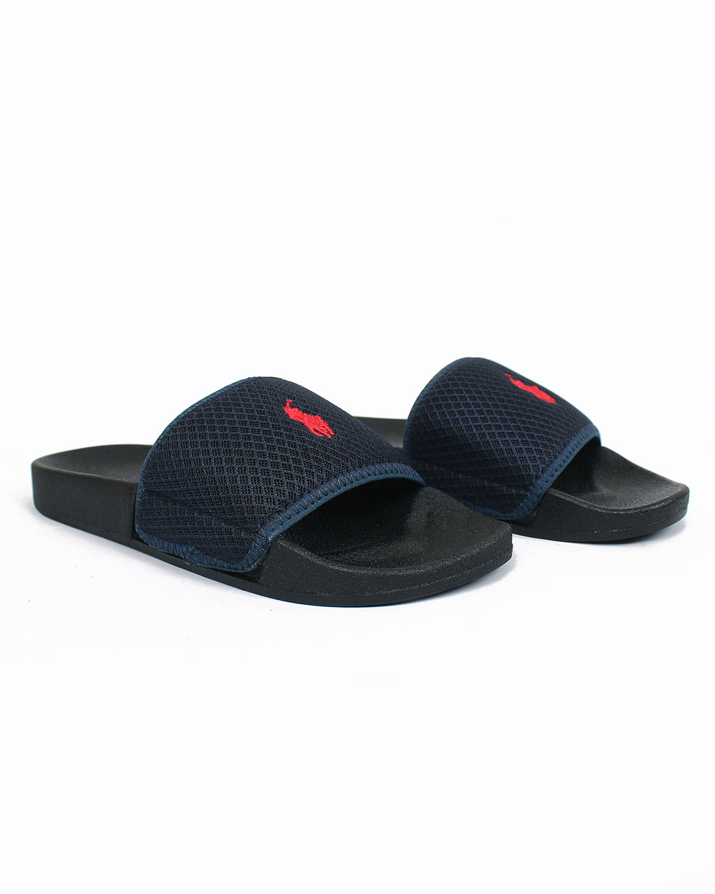 Premium Polo Men's Slides - Navy