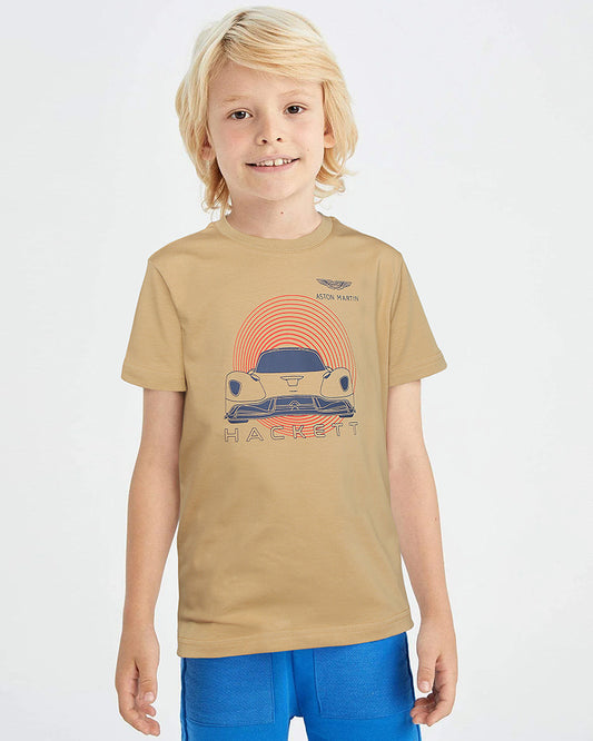 Premium HKT Aston Kids Tee - Beige