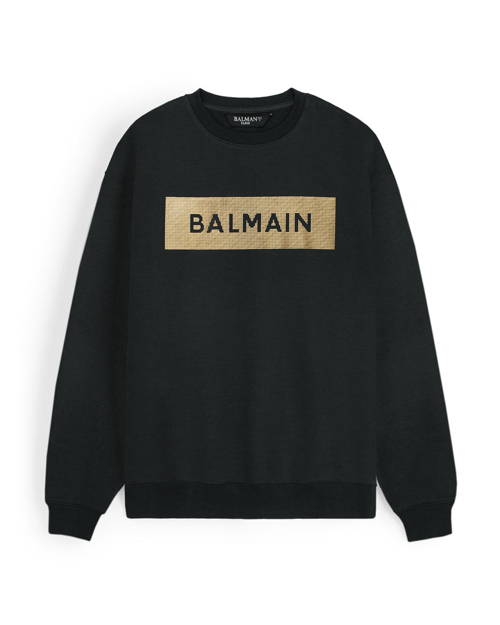 Exclusive B-L-M-N Gold Mens Sweat - Black