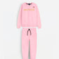 Tommy Kids Logo Tracksuit Set – Pink