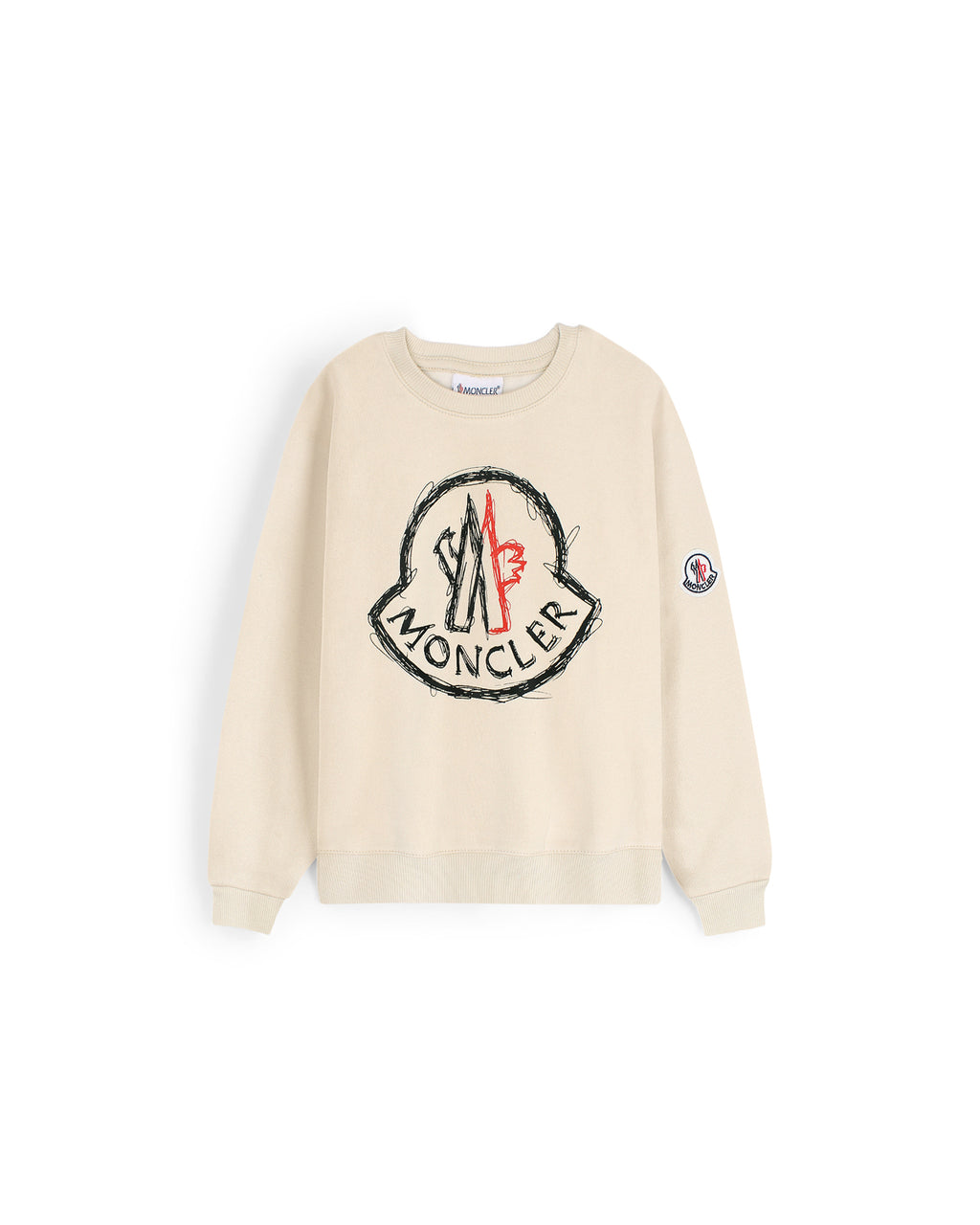 Mon. Kids Batch Sweatshirt - Off White