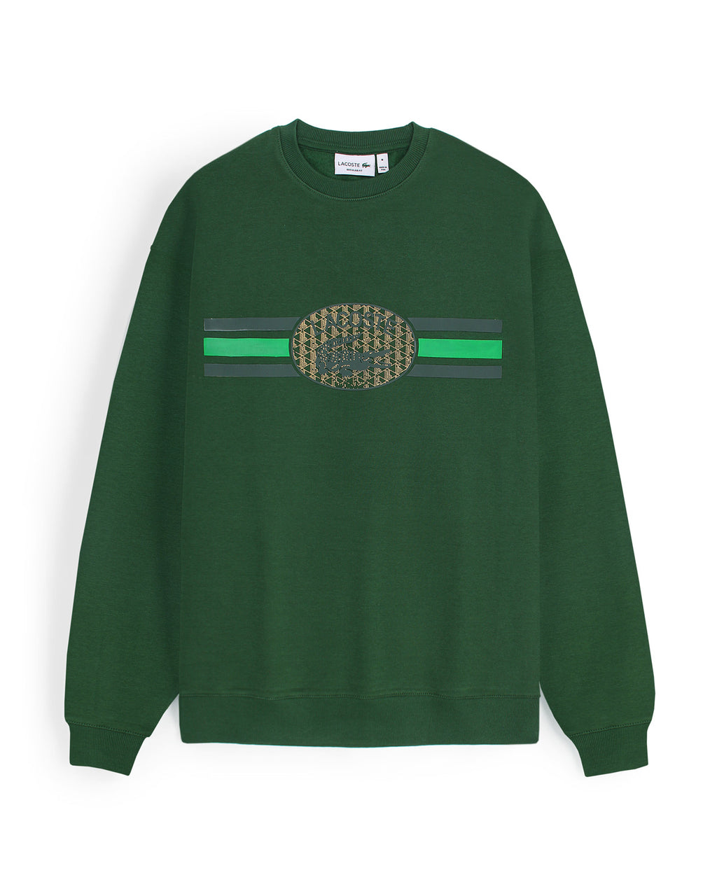 Exclusive L-C-S-T Mens Stripe Sweat - Green