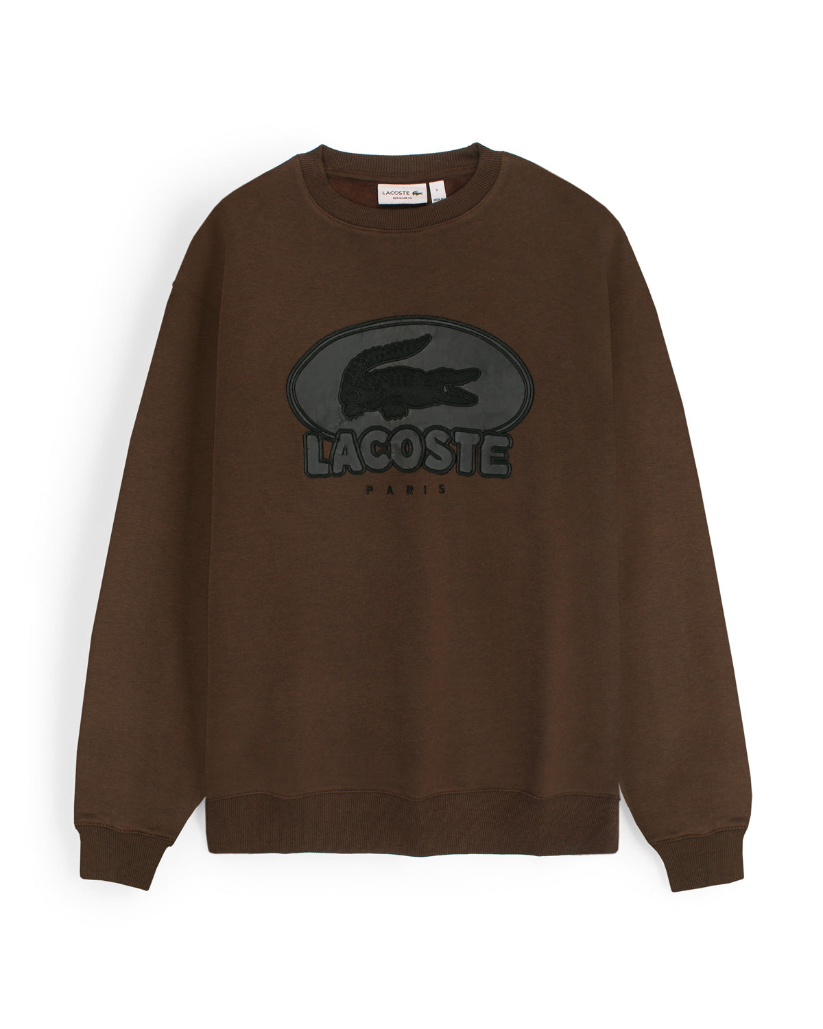 Premium Loc. Leather Men Sweat - Brown