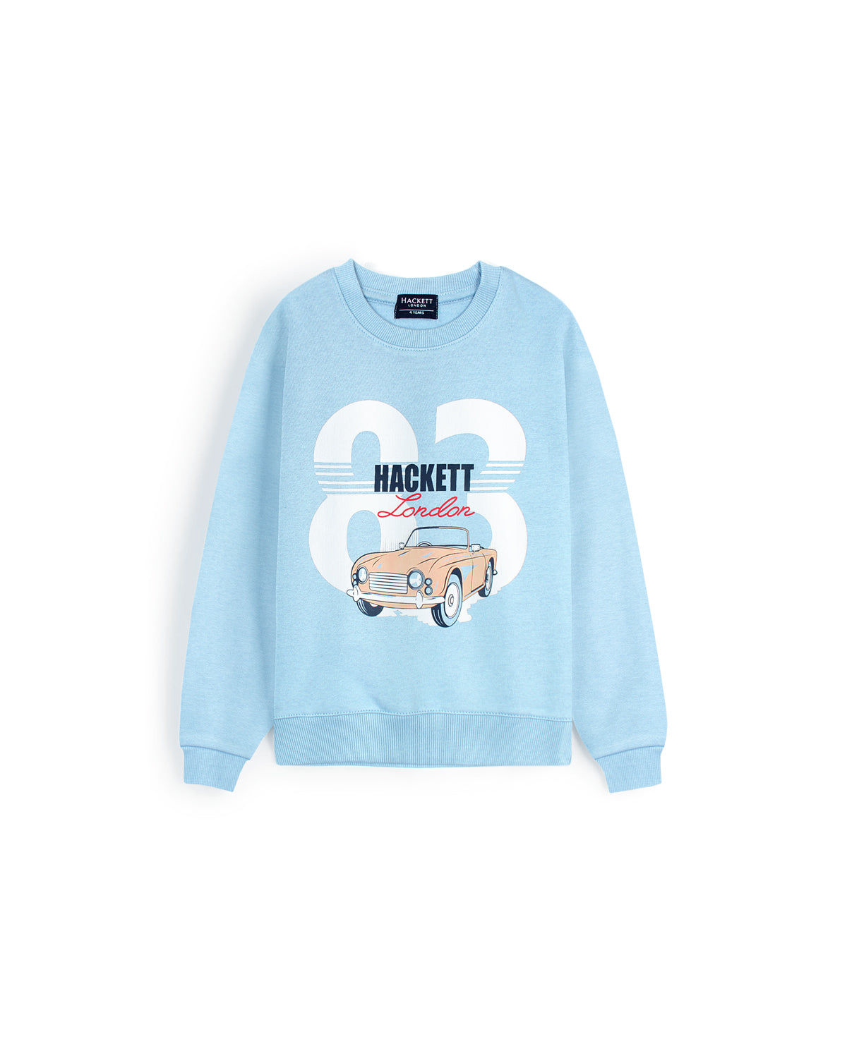 Kids HKT Car Sweat - Sky Blue