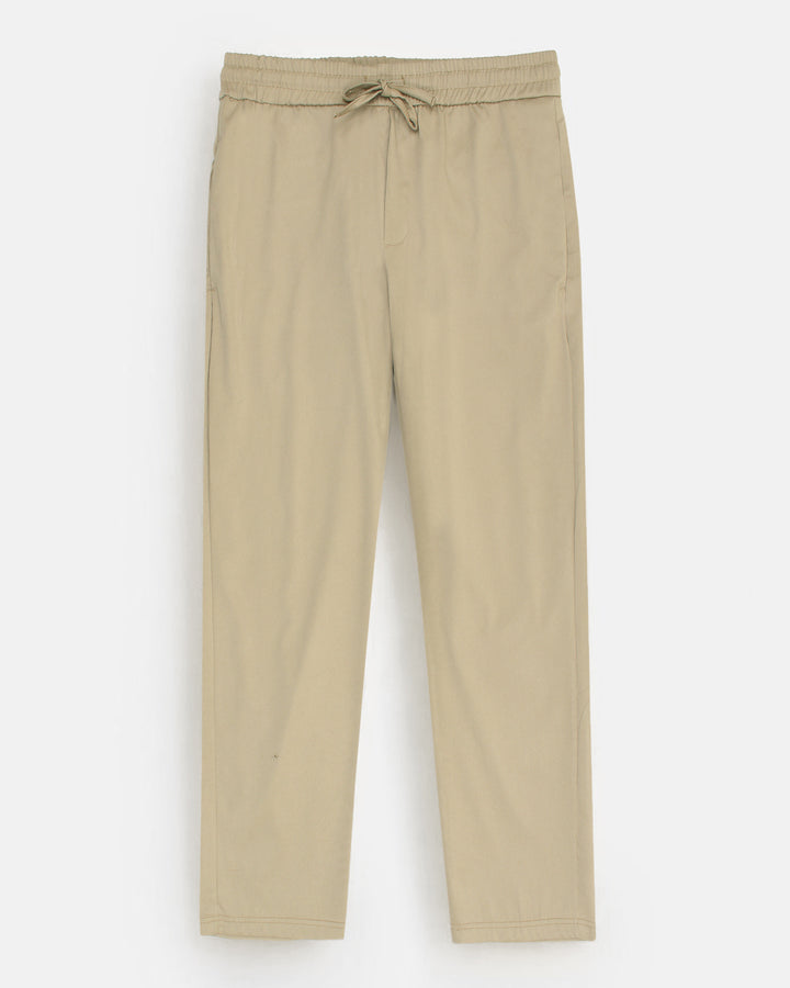 Men's Cotton Everyday Trouser - Beige