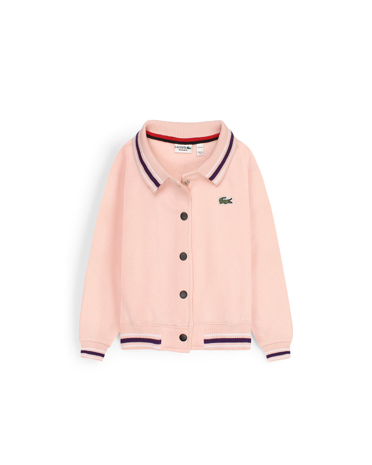 Kids Classic Baseball Jacket - Pink