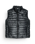 Premium Mens Quilted Nylon L-C-O-S-T Gillet - Black