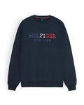 Premium Mens Flag Tommy Sweat - Navy Blue