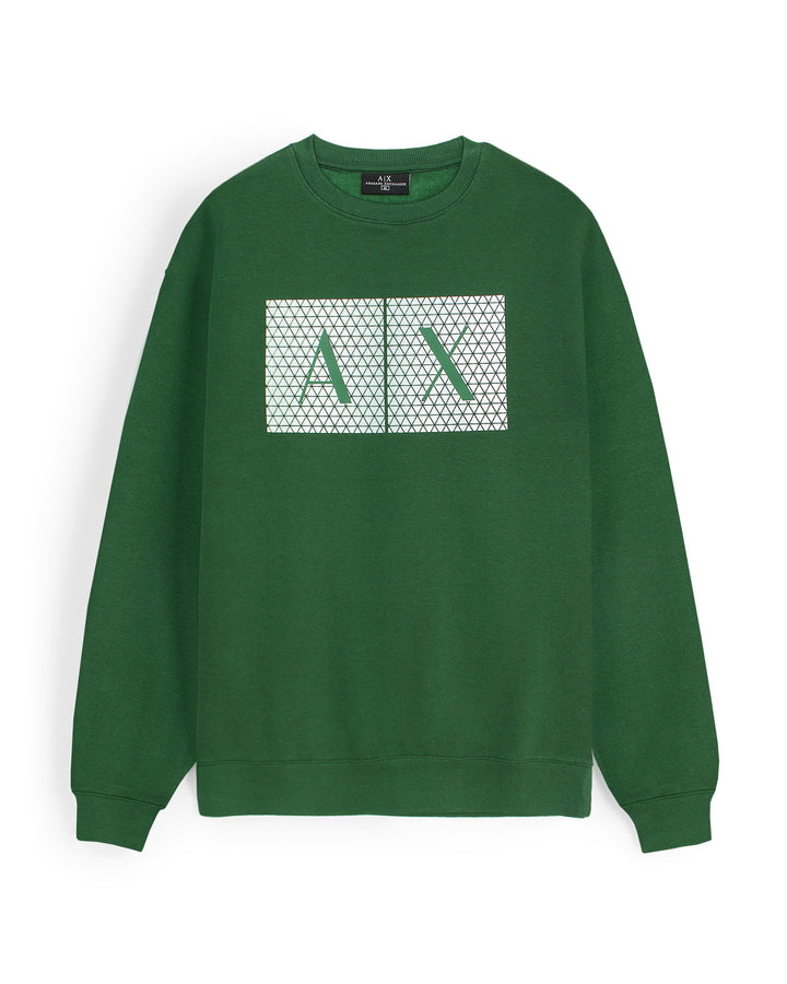 Premium A-X Spider Mens Sweat - Green