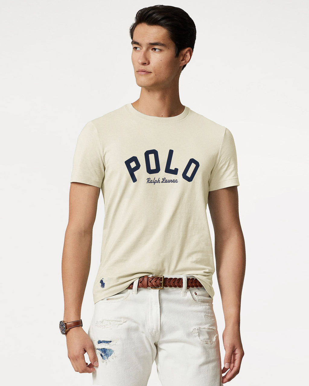 Exclusive Polo Pony Men Tee - Off White