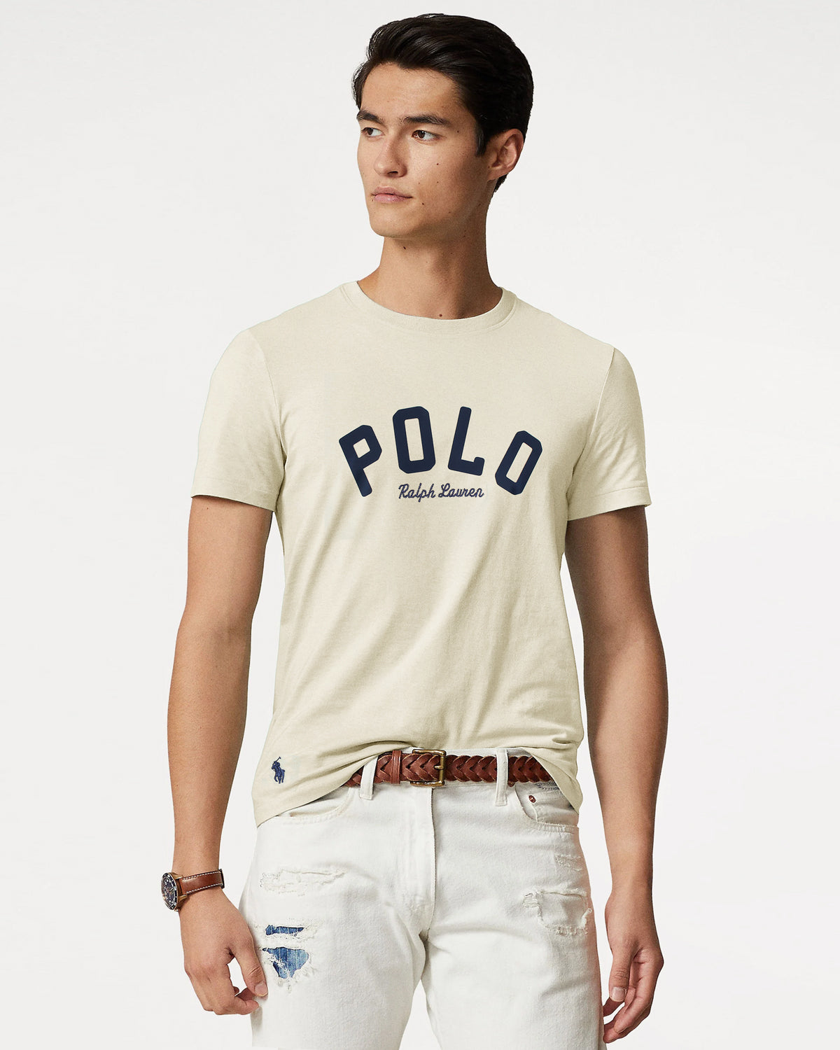 Exclusive Polo Pony Men Tee - Off White