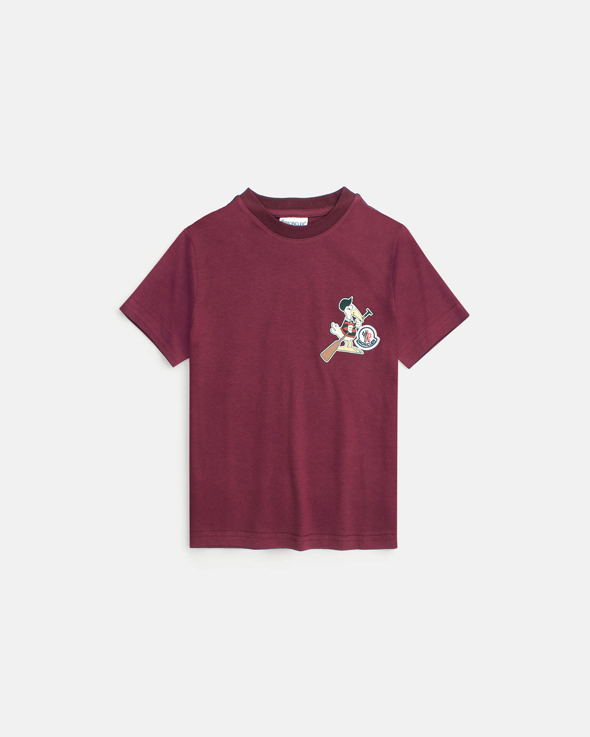 Kids Mon. Duck T Shirt - Maroon