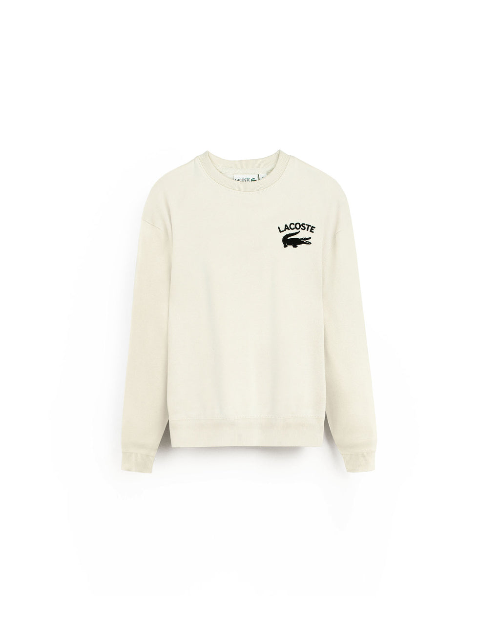 Premium Iconic L-S-C-T Motive Sweat - White
