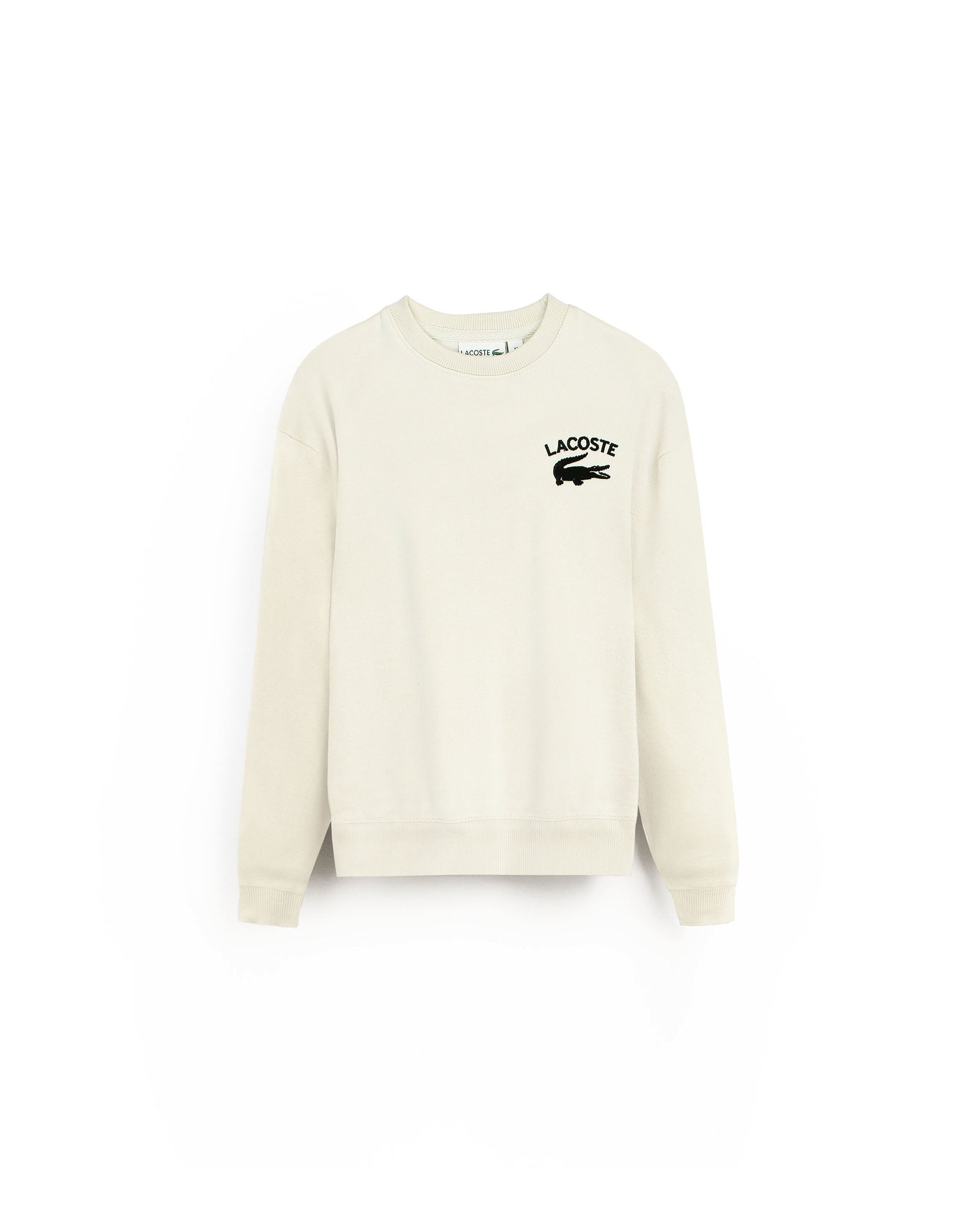Premium Iconic L-S-C-T Motive Sweat - White