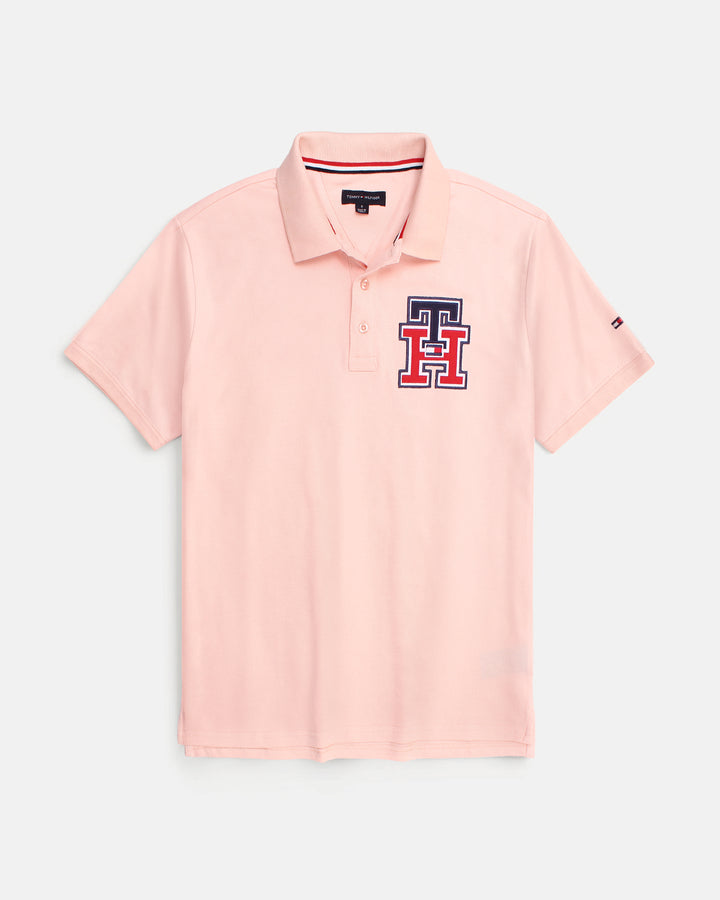Premium Men's iconic TH Polo Shirt - Pink
