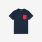 Exclusive Boys R/L Pocket Basic Tee - Red