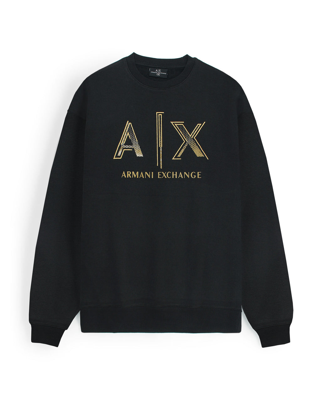 Premium A-X Gold Mens Sweat - Black