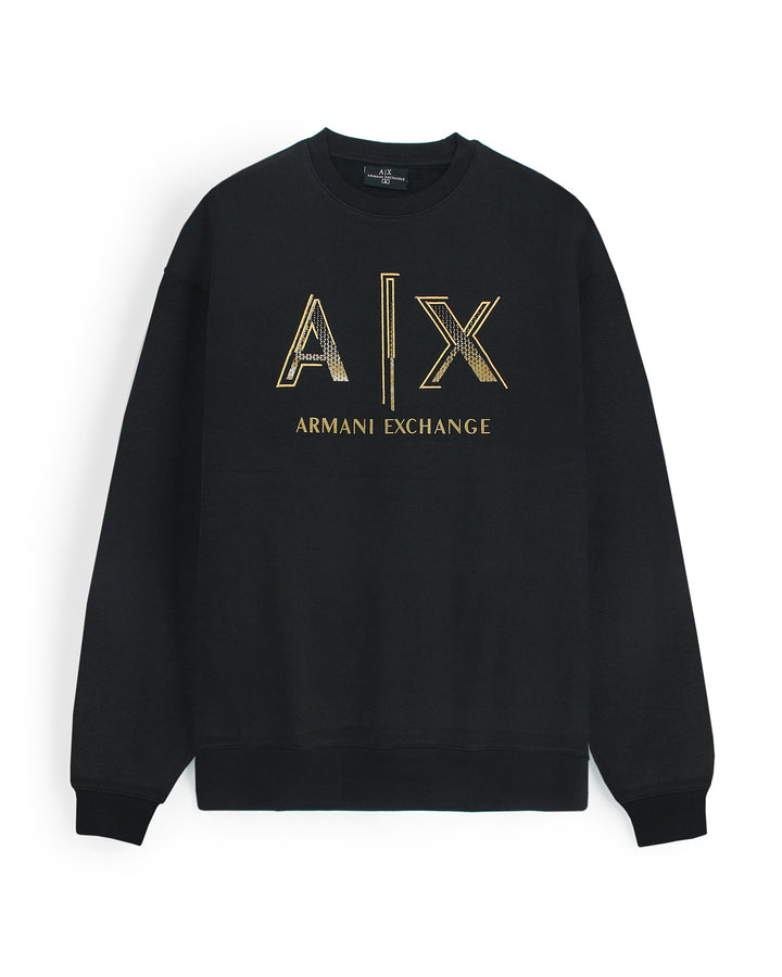 Premium A-X Gold Mens Sweat - Black