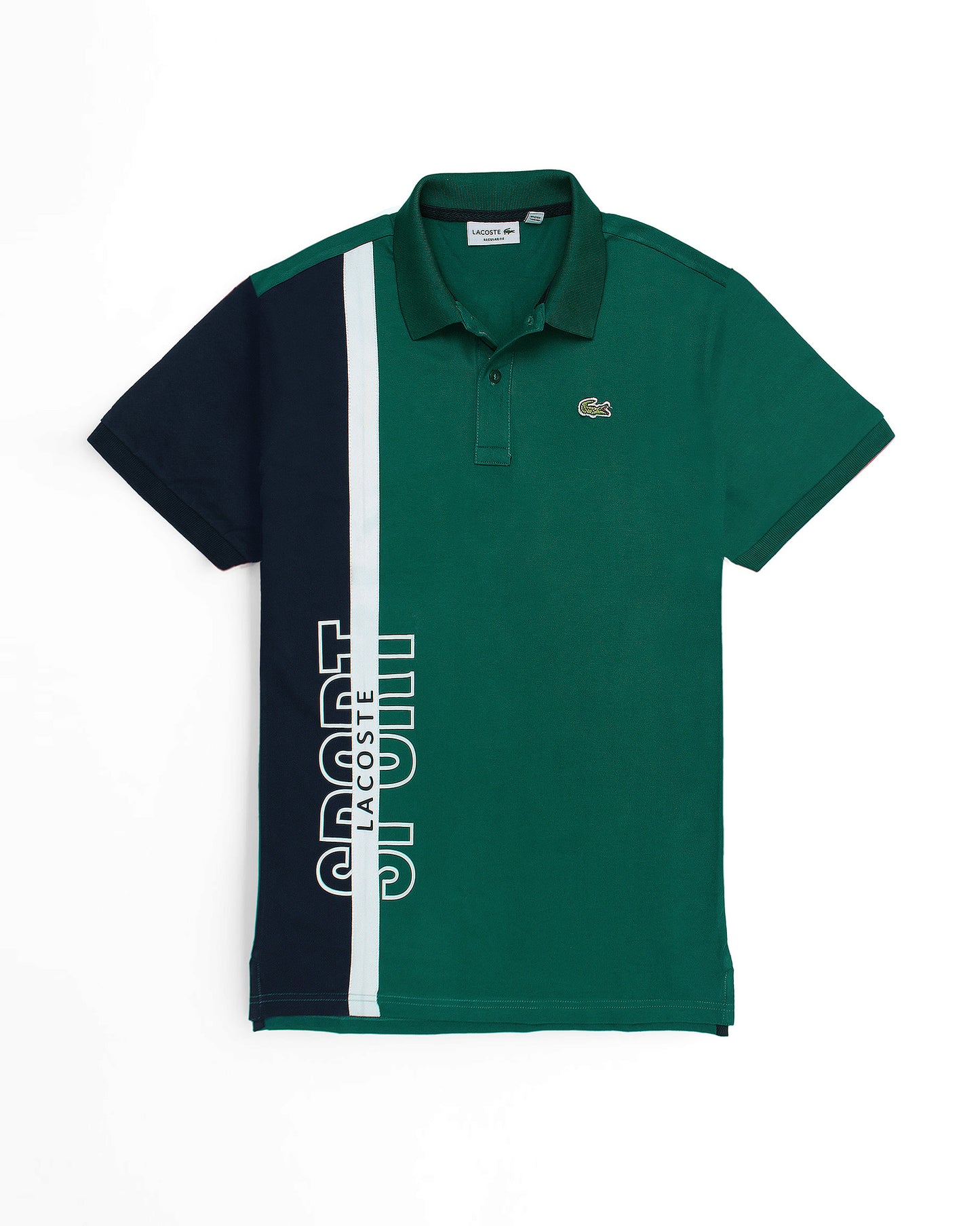 Premium Ls/ct Sports Polo - Green & Black