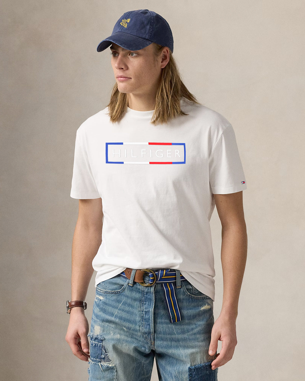 Exclusive Hilfiger Men Tee - White