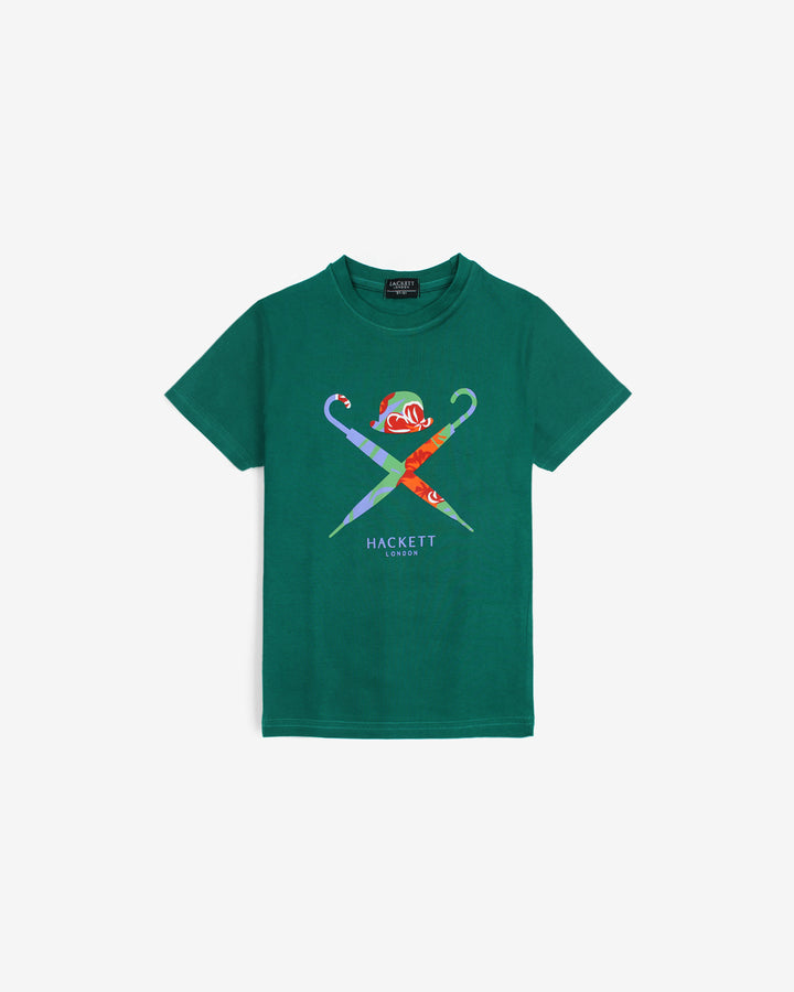 Premium Kids HKT Umbrella Tee - Green