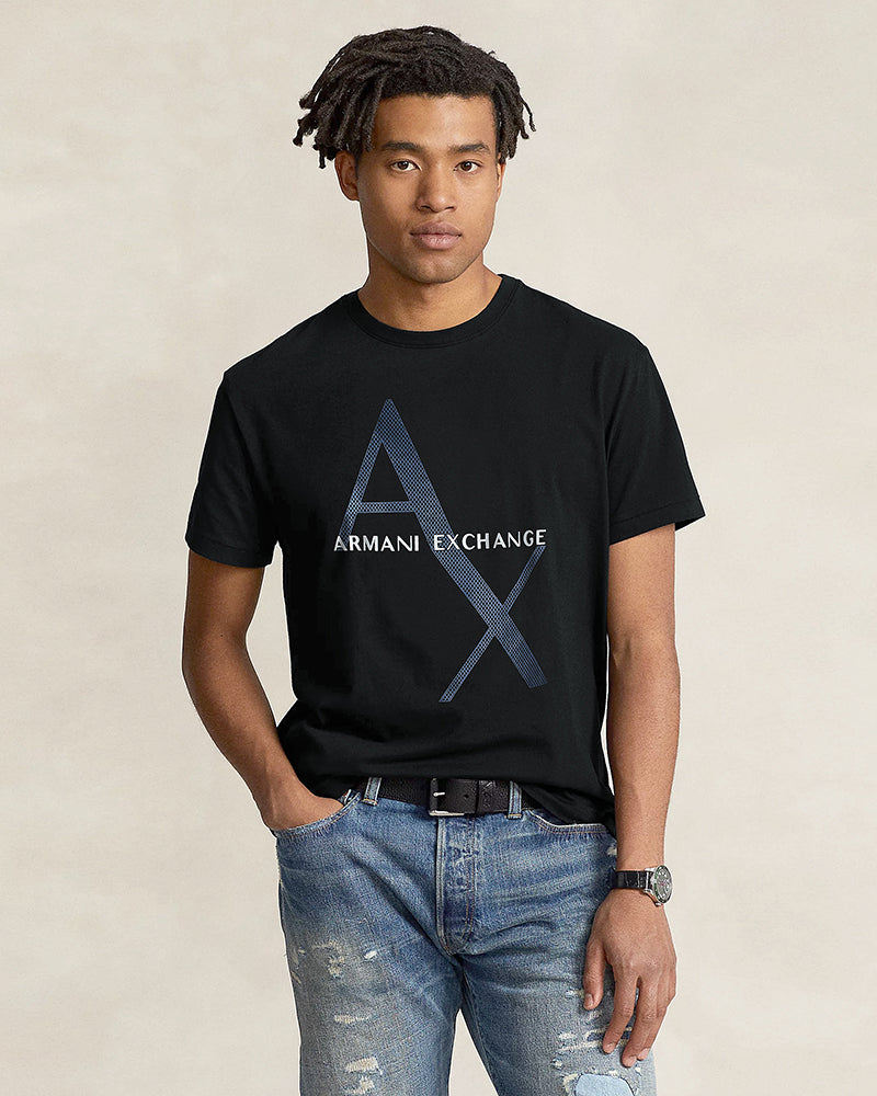 Exclusive A-X Designer Tee Men - Black