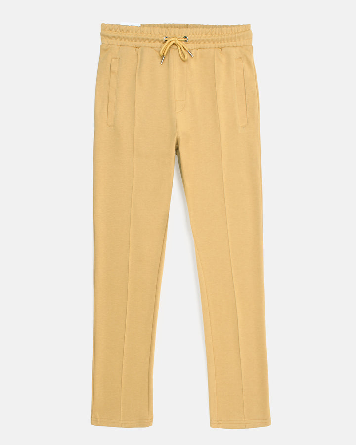 Premium Men's Pintuck Trouser - Beige