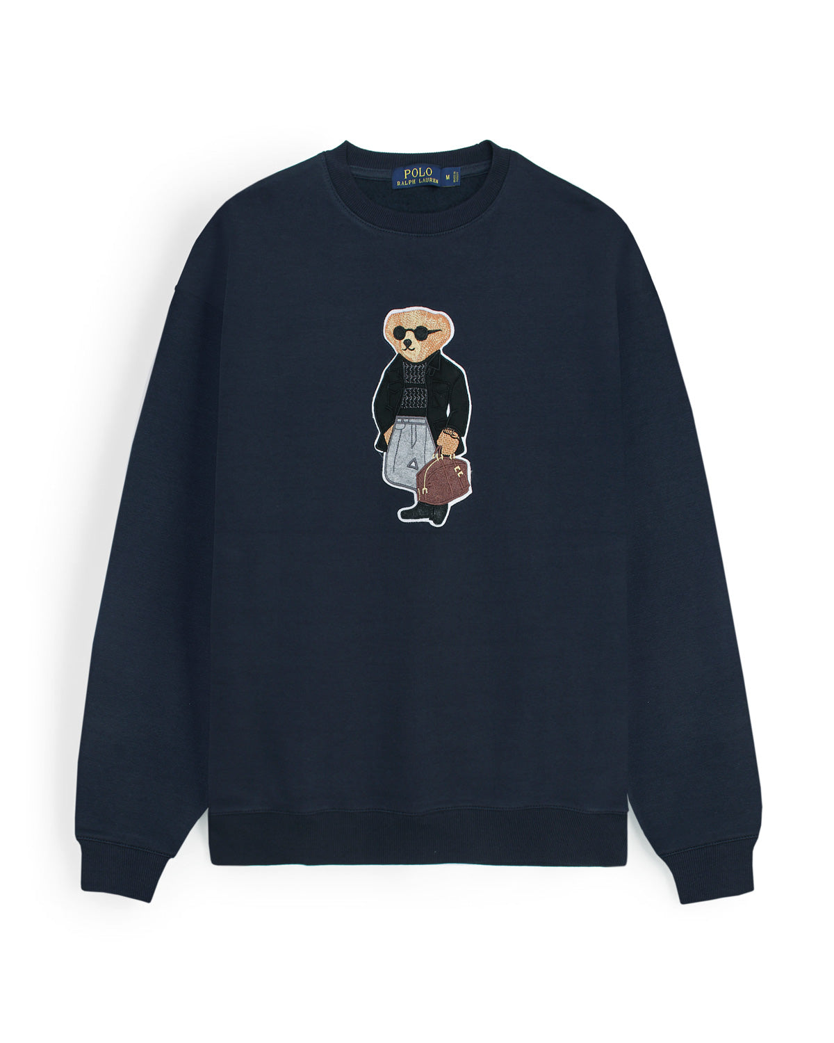 Exclusive Mens Bear Sweat - Navy Blue