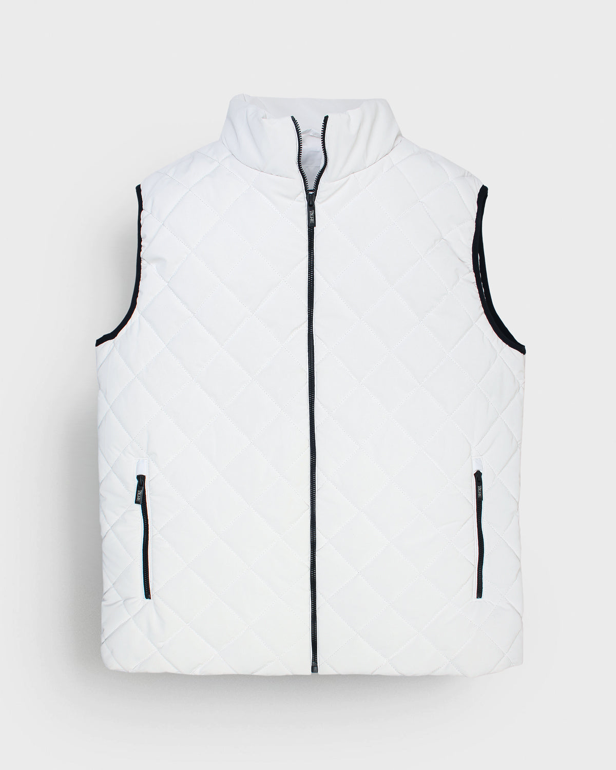 Exclusive Diamond Cut Gillet - White