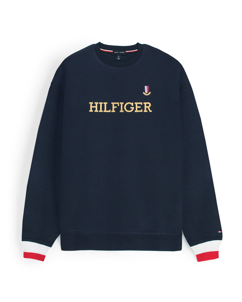 Premium Mens Flag Tommy Sweat - Navy Blue