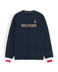Premium Mens Flag Tommy Sweat - Navy Blue