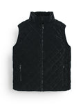Exclusive Diamond Cut Gillet - Black