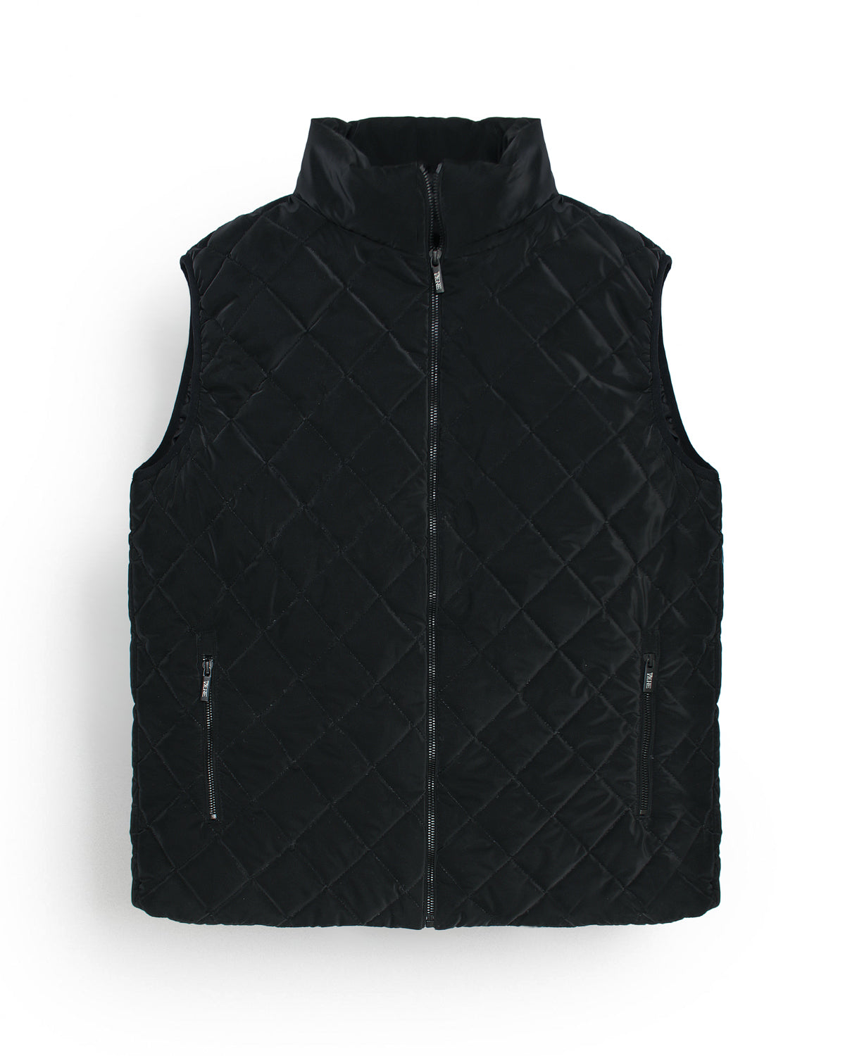 Exclusive Diamond Cut Gillet - Black