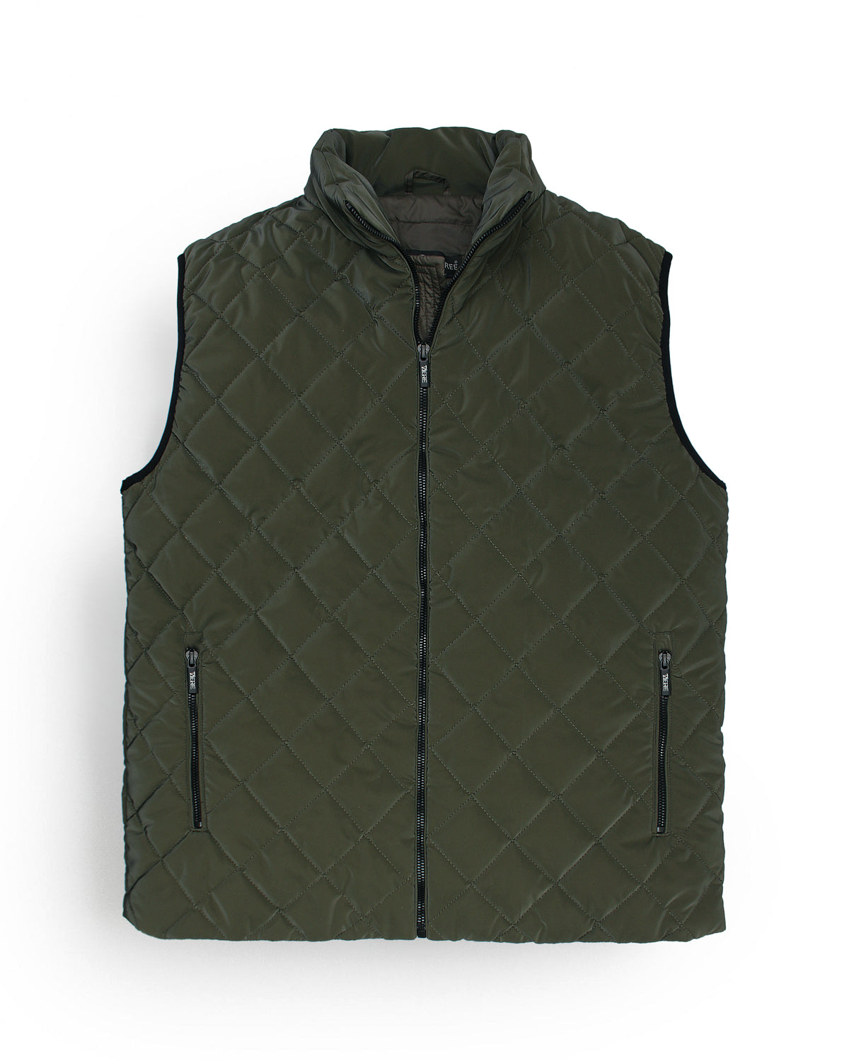 Exclusive Diamond Cut Gillet - Green