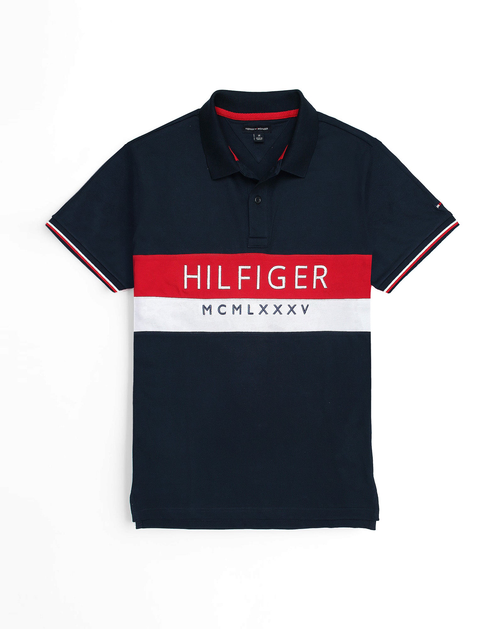 Exclusive Tommy Panel Polo - Black