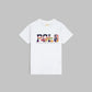 Premium Polo Boys Tee - White