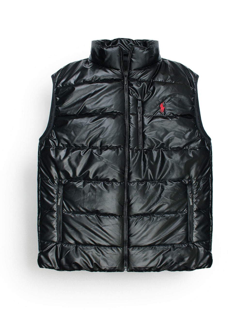Iconic R-L Zip Gillet - Black