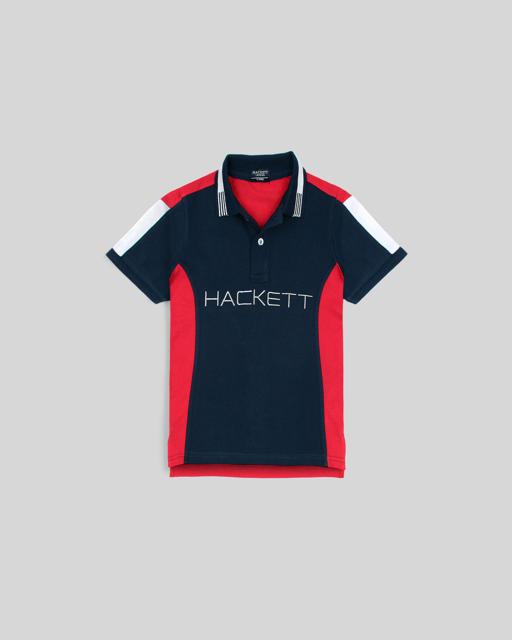 Exclusive HKT Panel Kids Polo Shirt - N-R-W