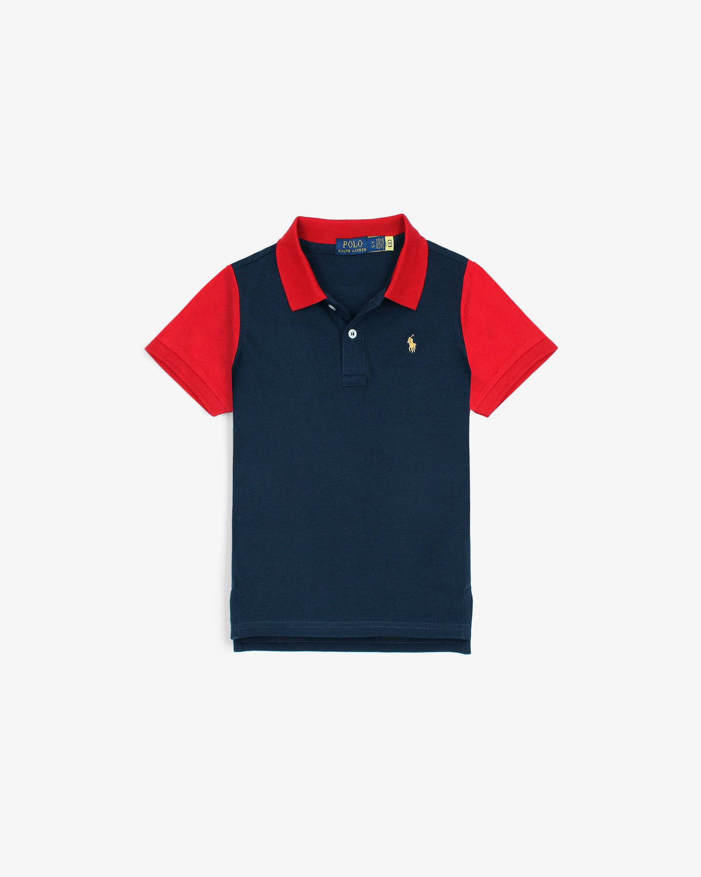 Exclusive Color Block Kids Polo Shirt - R-N