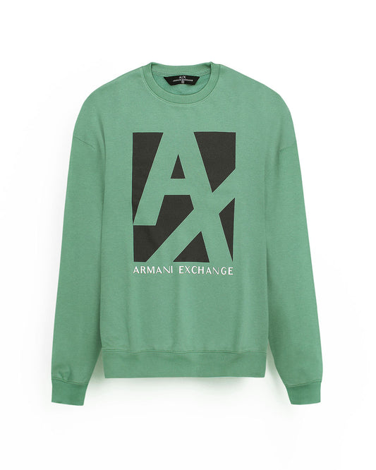 Exclusive A-X Design Sweat - C Green