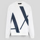 Exclusive A/X All Over Sweat - White