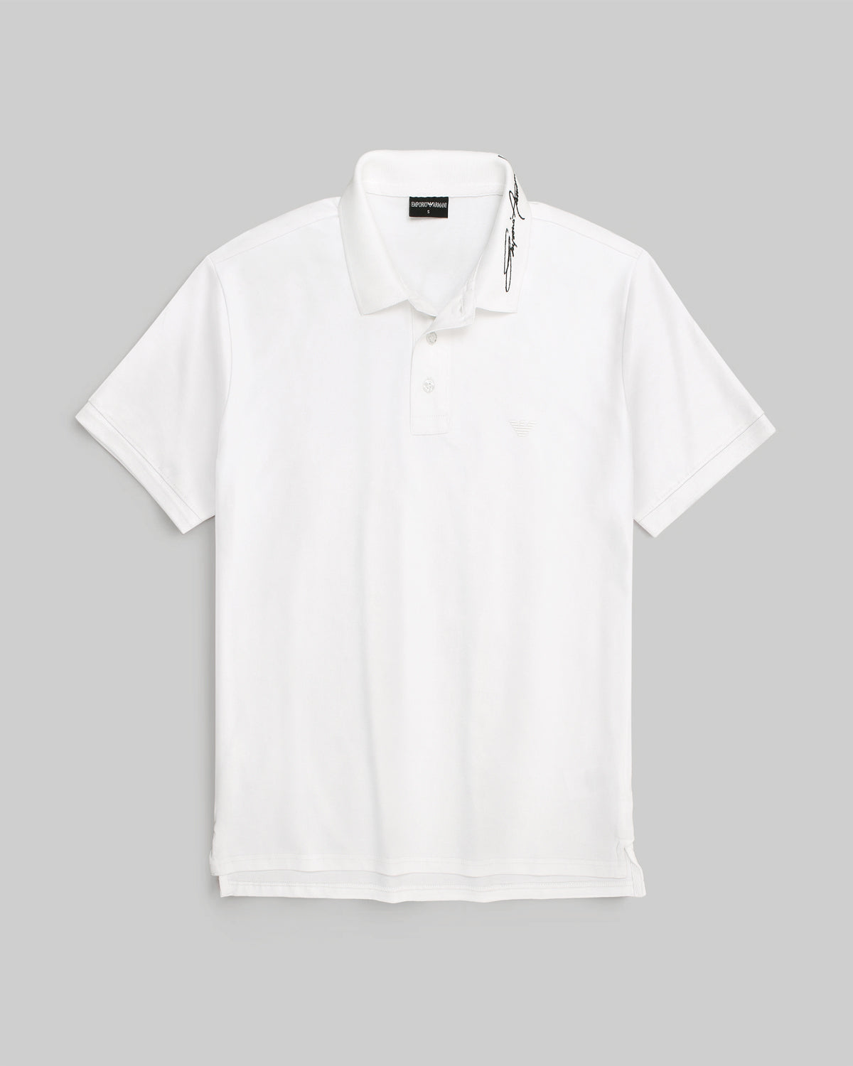 Men's EA. Collar Polo Shirt - White