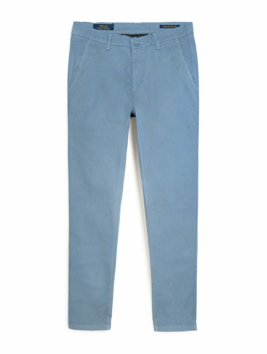 Premium R/L Cotton Chinos - Sky Blue