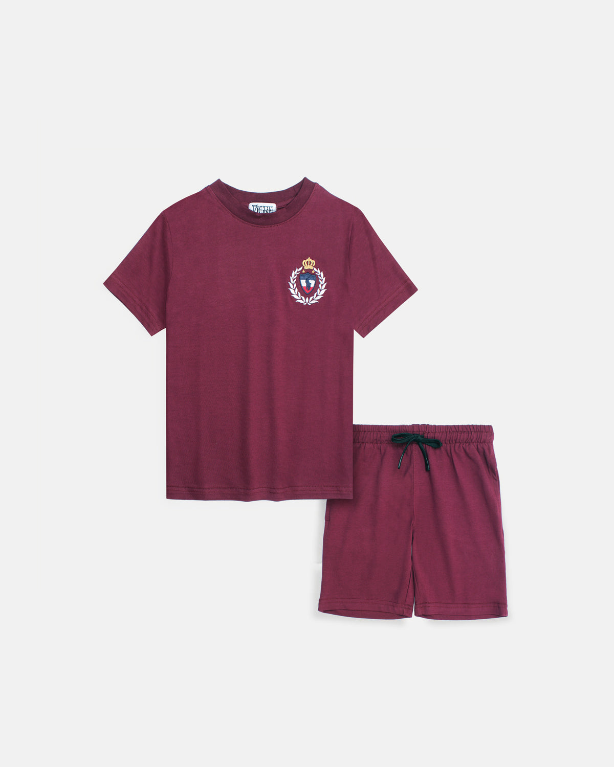 Kids IT Flag Tracksuit - Maroon