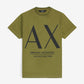 Exclusive A-X Crew Neck Tee - Olive Green