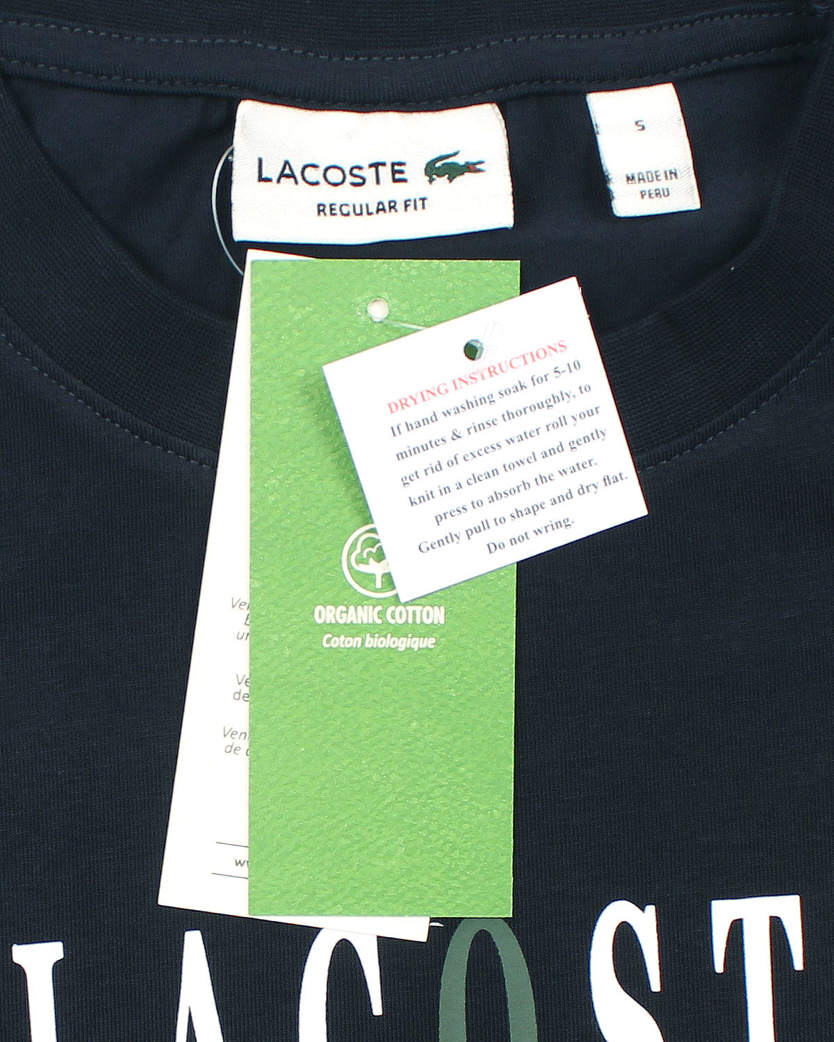 Men's Lac. Infinity T Shirt - Navy Blue