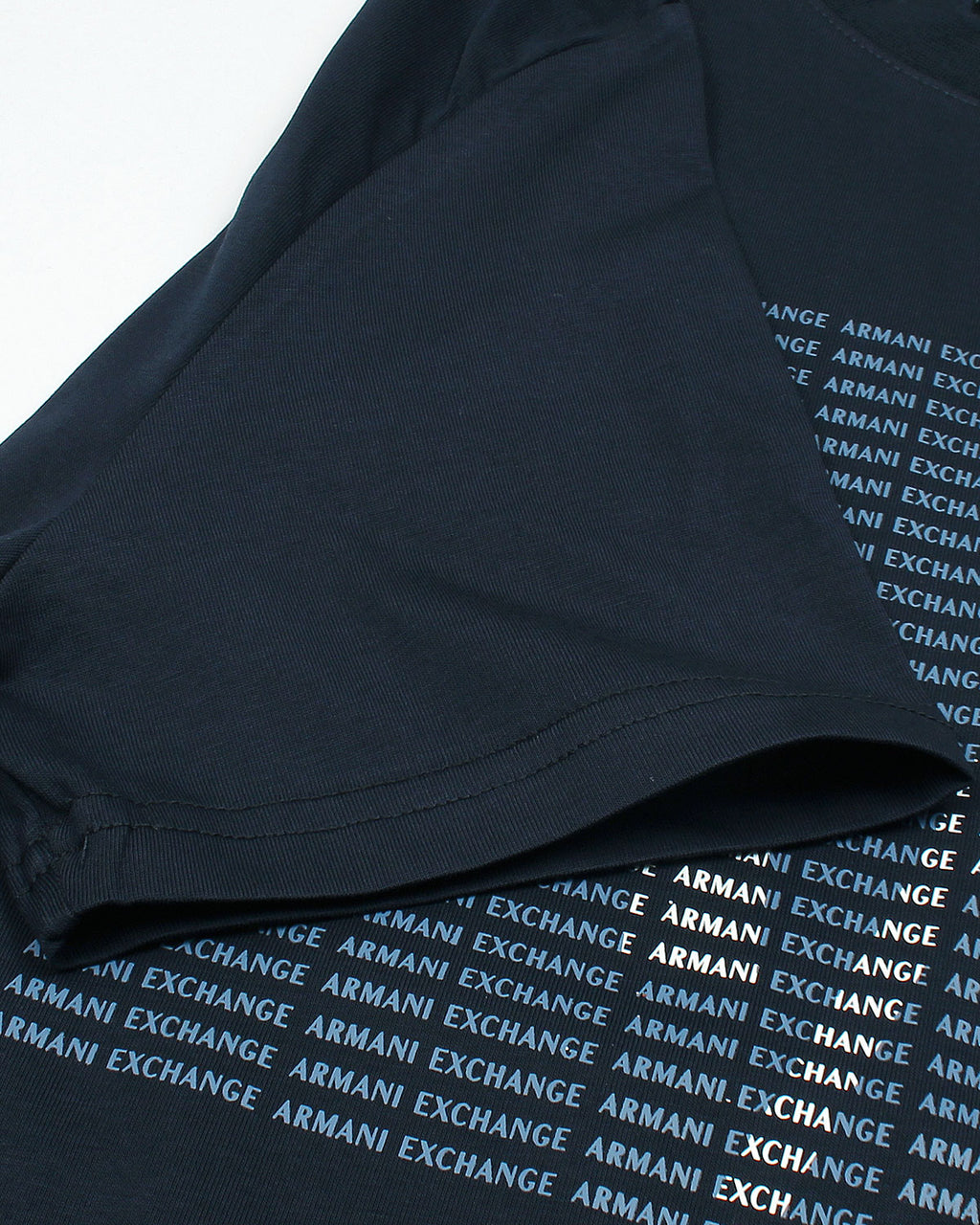 Exclusive A-X Men Pure Shirt - Navy Blue